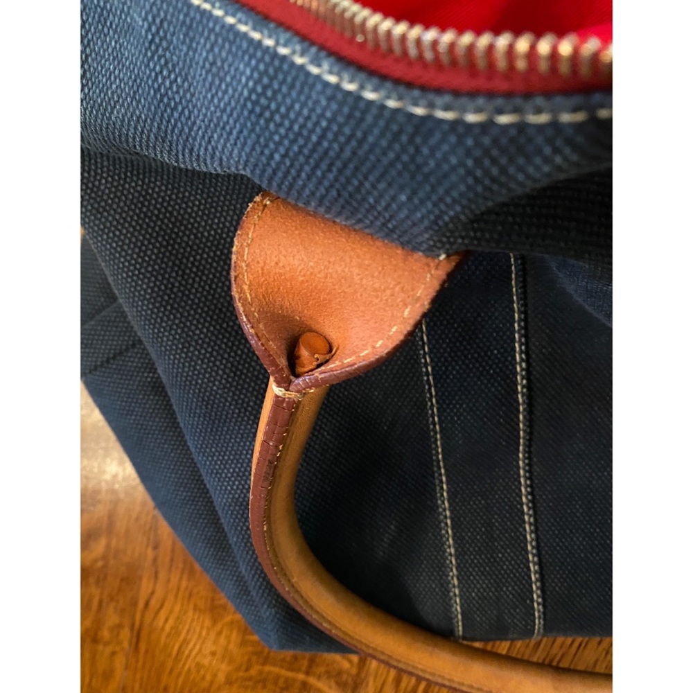 Dooney & Bourke Large Blue Duffel Bag - Picture 7 of 7
